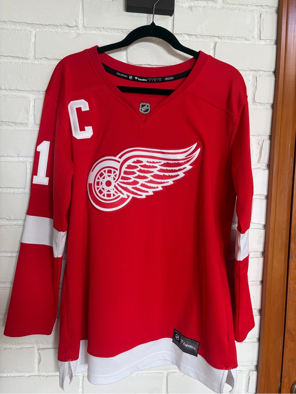Detroit Red Wings Larkin Captain Jersey